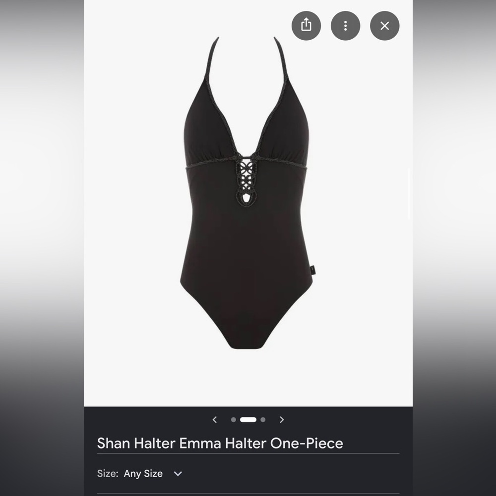 Emma Shan halter one piece